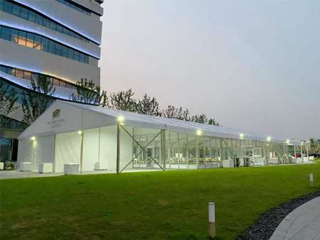 靈通篷房助力長(zhǎng)江潮文旅生活節(jié)，預(yù)?；顒?dòng)圓滿(mǎn)成功