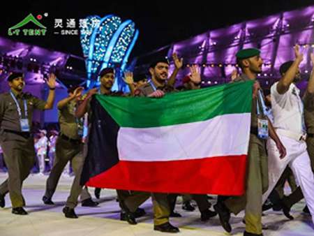 與軍運(yùn)同行，靈通為軍運(yùn)再添色彩