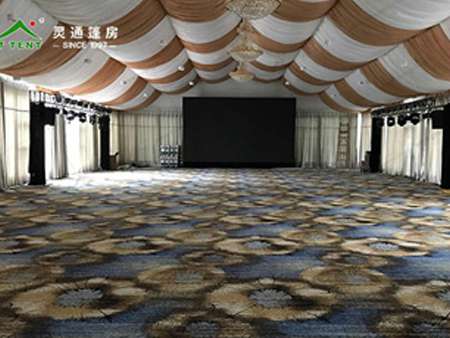 洲際酒店玻璃篷房，移動(dòng)婚禮的解決方案