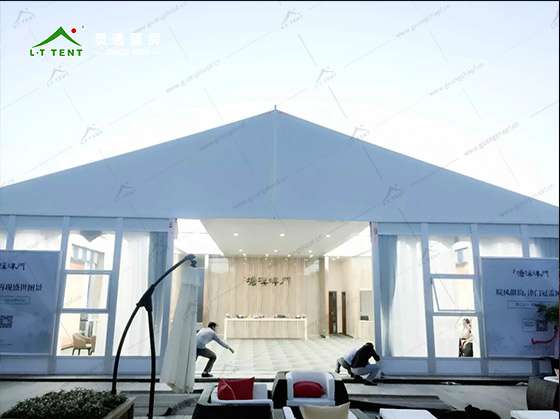 靈通供應(yīng)售樓處篷房 商丘豫達置業(yè)房地產(chǎn)活動篷房