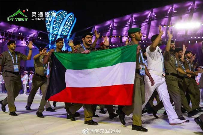 軍用篷房生產(chǎn)廠家 靈通賽事篷房為軍運(yùn)再添色彩